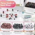 thumbnail image 4 of Juego de brocas para uñas Onism, 25 unidades, carburo de tungsteno, cerámica, 4 of 8
