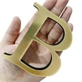 thumbnail image 5 of Unique Bargains 3D Acrylic Alphabet Mirror Wall Stickers Self-Adhesive Gold B Shape, 5 of 8