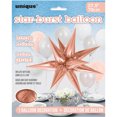 thumbnail image 2 of Unique Industries Large Foil 12 Point Star 27" Rose Gold Bachelorette Party Balloon, 2 of 2