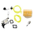 thumbnail image 2 of Carburetor Repair Kit for Husqvarna 445 450 445E 450E Chainsaw C1M EL37B Chain Saw Parts Power Carburetor fuel line filter, 2 of 7