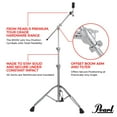 thumbnail image 2 of Pearl B1030 Non-Convertible Boom Cymbal Stand, 2 of 4