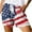 Red, variant on IROINNID Drawstring Shorts for Women Independence Day Printed Loose Pockets Lacing Drawstring Short Pants,Red