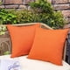 thumbnail image 3 of 4 Piezas Fundas de Almohada Impermeables Al Aire Libre de Cojín para Silla de Jardín Resistente Al Agua para Decoración de Sofá 18X18 Pulgadas, 3 of 5