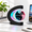 Black Globe Glowing, variant on Black Globe Glowing Magnetic Levitating Floating World Globe Desk Decor with Color Changing LED Lights