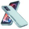 thumbnail image 5 of Tekcoo Shockproof Heavy Duty 2-in-1 Armor Case for Motorola Moto G Play, Mint, 5 of 11