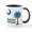 White/Black Inside, variant on CafePress - Myrtle Beach 1 Mug - 11 oz Ceramic Mug - Novelty Coffee Tea Cup