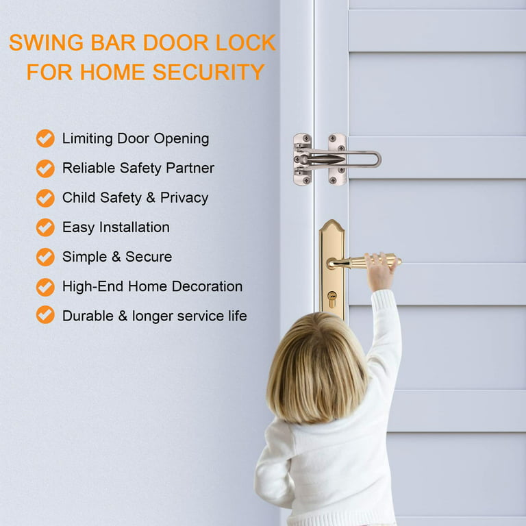  3 Pack Door Locks For Kids Safety, Door Knob Child