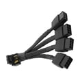 thumbnail image 3 of For GPU RTX4090 RTX4080 4X8 Pin PCI-E to 16 Pin Graphics Card Power Cable 12VHPWR Connector Elbow C, 3 of 5
