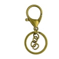 thumbnail image 5 of 10pcs DIY 30mm Bronce Llavero Llavero Cadena Corta Cierres de Langosta, 5 of 5