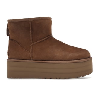 Ugg Australia Revival Shearling-Lined Suede Boots - Chestnut. M9- L10 UGG Australia Women main image 3