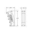 thumbnail image 2 of Manija Hurst 1536210 Anodizada Negra con Interruptor, 2 of 2
