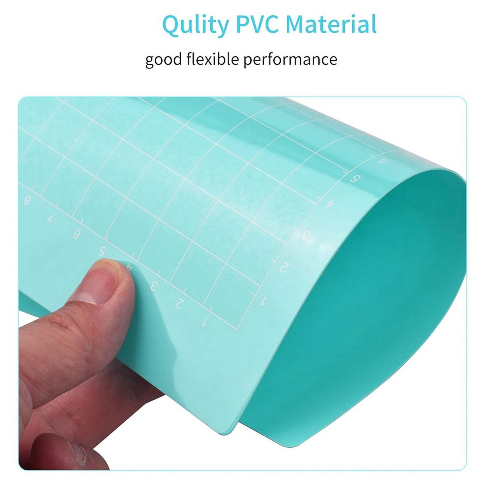 8PCS 12 X 12 Inch Repl Ment Cutting Mat Adhesive Gridded Cutting Mats for Silhouette Cameo Cutting Explore Plotter
