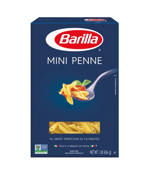 (2 pack) Piccolini: Mini Penne Pasta, 1 Lb