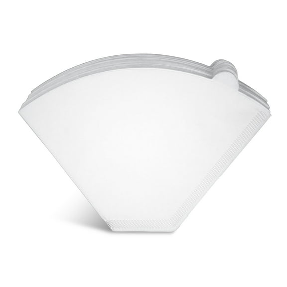 100pcs Cone Coffee Filters, 2-6 Cup, Unbleached Paper Coffee Filter Coffee Paper Filters for Coffee Maker（white）