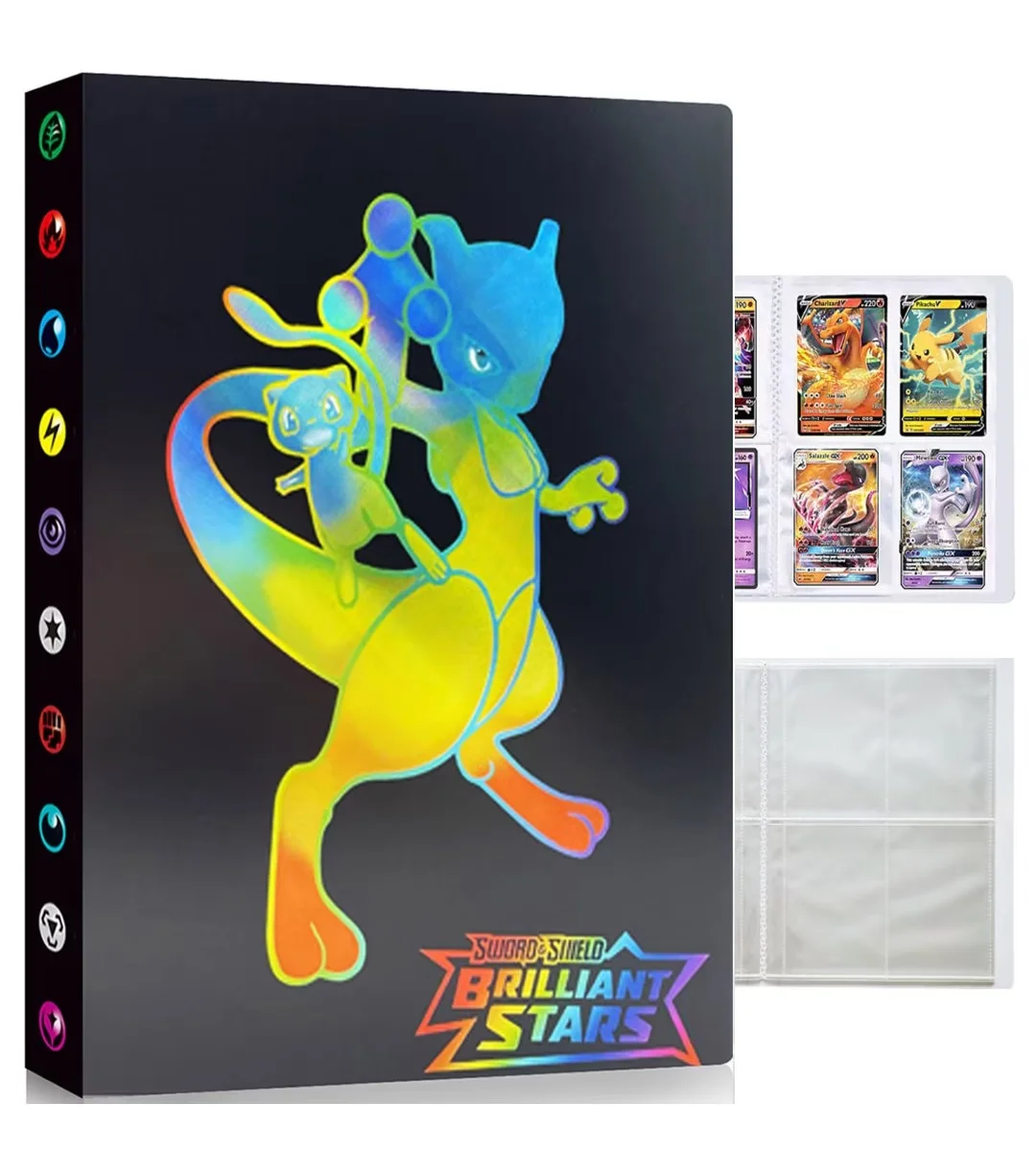 Trading Card binder, Card Folder, Album with Collection Cards,4Pockets