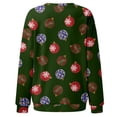 thumbnail image 4 of WILLBEST Chandails à Capuchon pour Femmes T-Shirt à Manches Longues Col Rond Imprimé Chandail en Molleton Blouse, 4 of 4