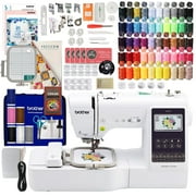 Brother SE700 4" x 4" Embroidery & Sewing Machine w/ Deluxe Sewing Bundle