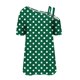 thumbnail image 3 of Tops de Ajuste Suelto para las Mujeres Moda Impresa Doble Suspensión Manga Corta Top Suelto, Blusa Casual Ligera, 3 of 5