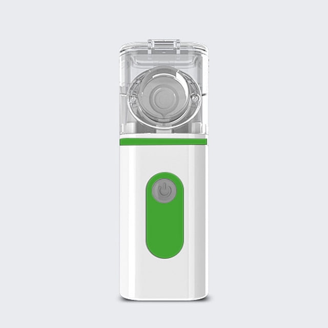 Cateissary Inhalador para adultos 2W atomizador de niebla portátil de mano 10ml IP22 dispositivo de vapor a prueba de agua accesorios de atomizador de Suministros de limpieza para el hogar verde Cateissary HA007479-04B