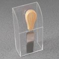 thumbnail image 2 of piezas de decoración de mesa de oficina, soporte de control remoto de acrílico transparente, organizador, caja de almacenamiento, soporte para control remoto de TV, soporte de pared, 2 of 3