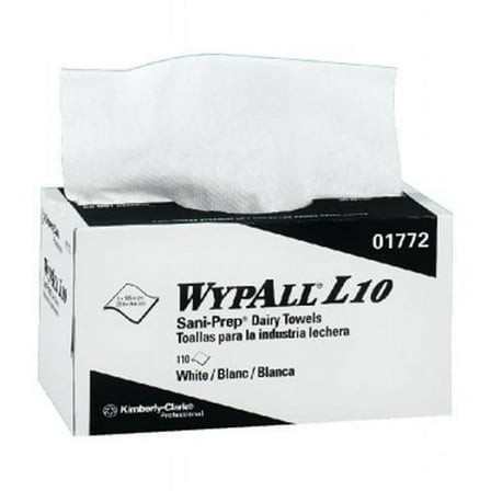 Kimberly-Clark  Wypall L10 Singlefold Towel 9 x 10.5 White - 150 Count