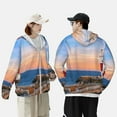 thumbnail image 4 of Lsque Lighthous1 UPF 50+ Lightweight Sun Protection Men's Women's Long Sleeve Shirt, Hoodie Performance -Small, 4 of 9