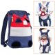 thumbnail image 1 of Bolsa Vientre Perro Puerta Perro Perro Gato Bolsa Transporte (M) Mochila Salida, Viaje, Camping Bolsa Vientre Transporte para Mascotas Pequeñas Portátil y Seguro Soporta Hasta 12KG Vhermosa QH-549, 1 of 3