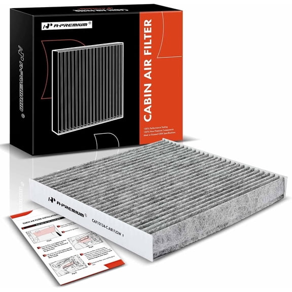 A-Premium Cabin Air Filter with Activated Carbon Compatible with Honda & Acura - Civic, CR-V, CRV, Accord, Odyssey, CSX, ILX, MDX, RDX, TLX