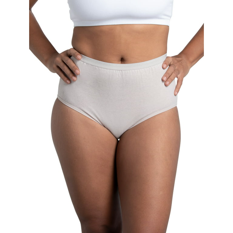 Fruit of the Loom Women's Brief Underwear, 10 Pack, Sizes M-3XL - DroneUp  Delivery