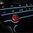 thumbnail image 5 of Button Start Center Control Switch Knob Head Decorative Sequin Cap Cover Decal Trim Fit For Jaguar Xfl Xe Xel Xj Xjl F-pace F-type, 5 of 5