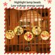 thumbnail image 3 of Toystoory Luces de cadena de Navidad IP65 Colgantes de luz de Navidad a prueba de agua Luz cálida Decoración de luces de cadena de Navidad Lámpara de Iluminación navideña Toystoory HA012822-00, 3 of 6