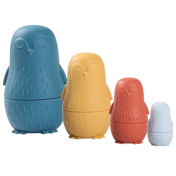 Muñecas Anidadas Apilables Educación Temprana Silicona para Y Niñas