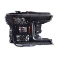 thumbnail image 2 of Fits 2019-2020 Ford F-150 Morimoto Headlight Assembly - LED LF955 XB Hybrid-R; High/Low Reflector Beam; Direct Fit; Black ABS Plastic Housing; Polycarbonate Clear Lens; LED, 2 of 13
