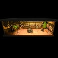 thumbnail image 5 of 1:64 Diorama Garage Model with LED Lighting, Garage Model Car Display Case for Diecast Car Models, Parking Lot Scene Garage with Acrylic Dust Cover, 5 of 11
