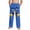 Blue, variant on Nilvkv Boys Cargo Pants, Boys Pants, Cuffed Joggers with Letter Print, Elastic Waist and Side Pockets, ready for Everyday Casual Red 12-13 Years