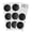 Black Nfc Tags, variant on 10 x NFC Tags NTAG215 NFC Stickers Rewritable NFC Key Tag White with NFC Chip 25mm / 1 inch Round, Compatible with TagMo and All NFC Enabled Devices