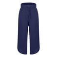 thumbnail image 5 of SIYUDAN Womens Pants Women'S Pants Casual NavyAdult Pants Comfy Work Pants Wide Leg Cargo Pants For Women With Pockets Fall Pants For Women 2025, 5 of 6