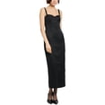 thumbnail image 3 of Toccin womens  Solene Fitted Dress, 2, Black, 3 of 4