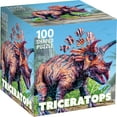thumbnail image 2 of MasterPieces 100 Piece Jigsaw Puzzle - Triceratops - 13.23" x 9.8", 2 of 4