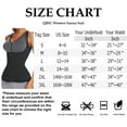 thumbnail image 2 of QRIC Women Waist Trainer Corset Zipper Vest Body Shaper Cincher Tank Top with Adjustable Straps, 2 of 6