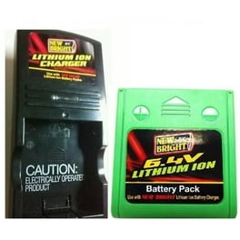 New Bright 9.6v / 500 shops mah Lithium ION Battery w/ adaptor Charger