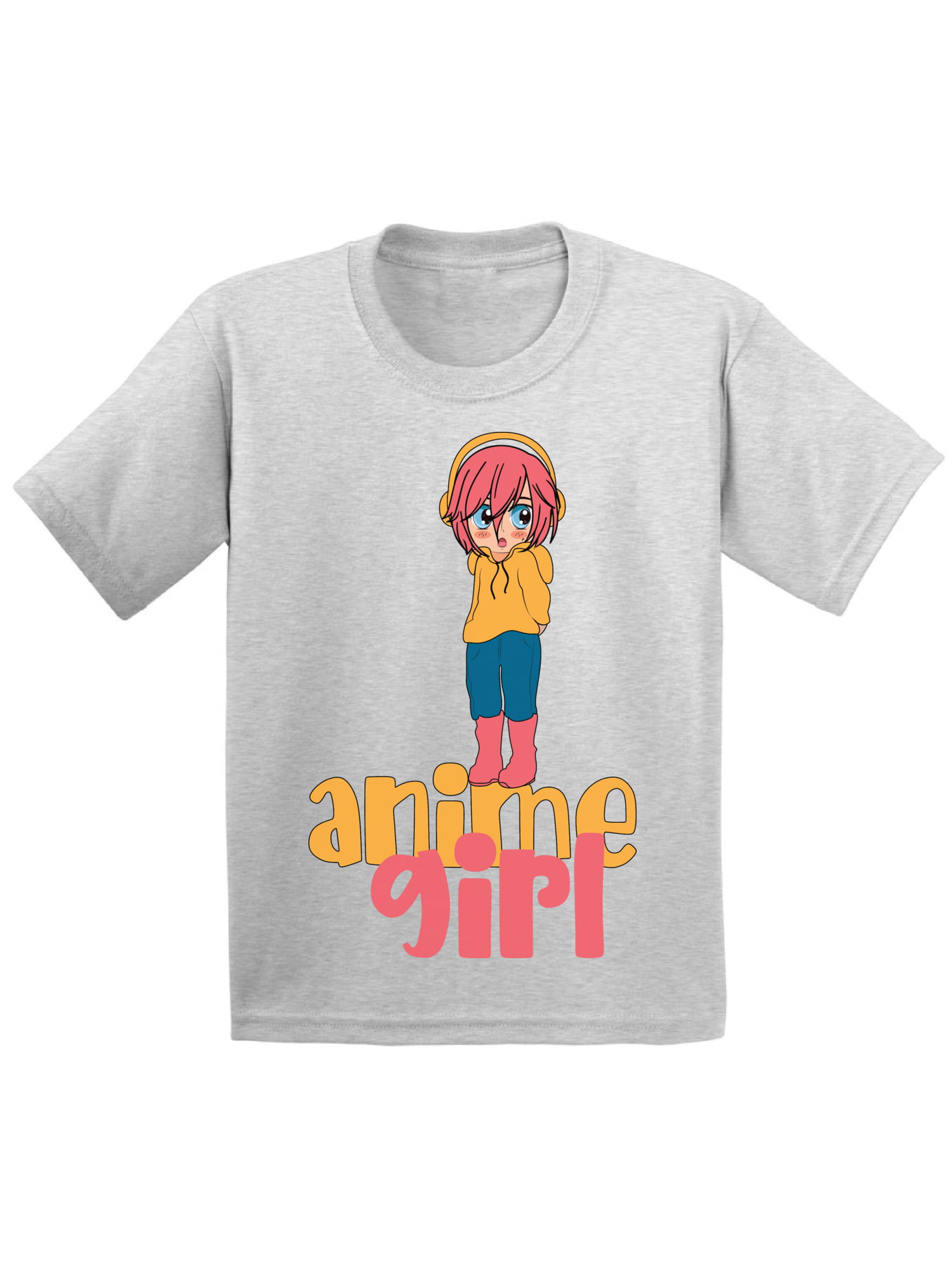Anime Girl Shirt for Kids Anime Girls T Shirt Japanese Kawaii Manga Geek  Who Loves Anime Tee for Youth 