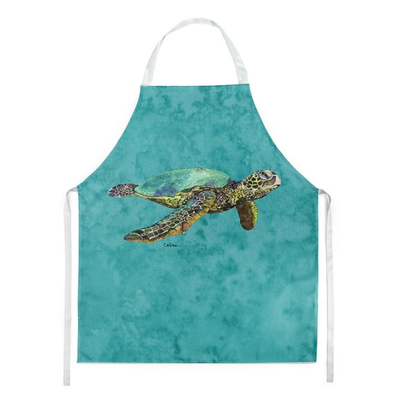 Carolines Treasures 8659APRON Turtle Apron Large multicolor
