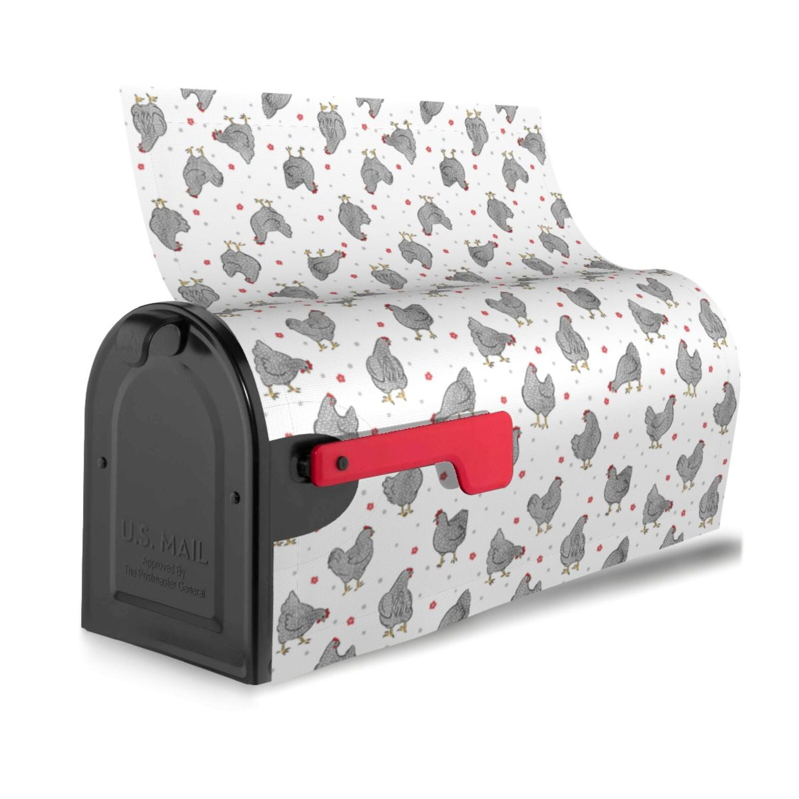 Kdxio Magnetic Mailbox Cover 21x18 in Mailbox Cover Outdoor Decoration Holiday Mailbox Covers for Home Garden Yard-21x18 in