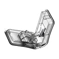 thumbnail image 2 of ZheElen Multiple Pill Cutter Case Box splitter Portable Useful Holder only with press lightly,this Transparent Black, 2 of 6