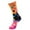 Hot Pink, variant on DQRPSEETB Mid-Length Socks Men Cotton Lady Pattern Comfortable Print Dot Casual Funny Socks Gray