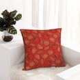 thumbnail image 6 of Fuzoiu Tomatoes Print Square Pillow Cover,Hidden Zipper Design,Luxury Square Pillow Case, Throw Pillow,Couch Cushion-26"x26", 6 of 7