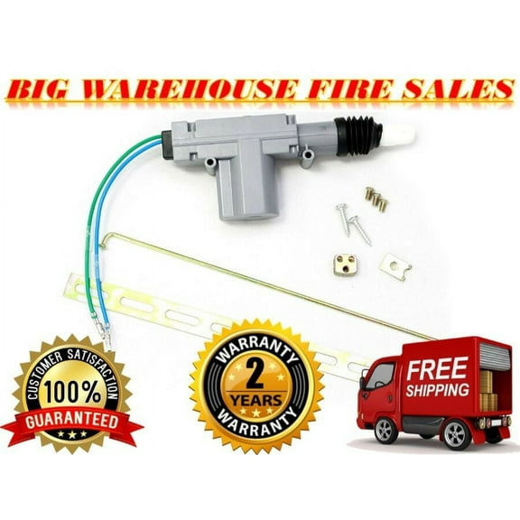 American Terminal HEAVY DUTY Universal Power Door Lock 2 Wire Actuator Motor Kit DLA200