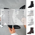 thumbnail image 4 of Taqqpue Women's Ankle Boots Pointed Toe Side Zip Slip On Mid Heel Comfortable Dress Booties for Women Size 5.5-10.5 Fashion Dress Shoes Fall Winter Footwear Casual Walking Daily Wear, 4 of 10