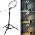 thumbnail image 1 of LED Ring Light, Selfie Ring Light, LED Mini 20cm Beauty Ringlight For Live Stream  Vlogging Photo Photography Makeup Video, 1 of 8